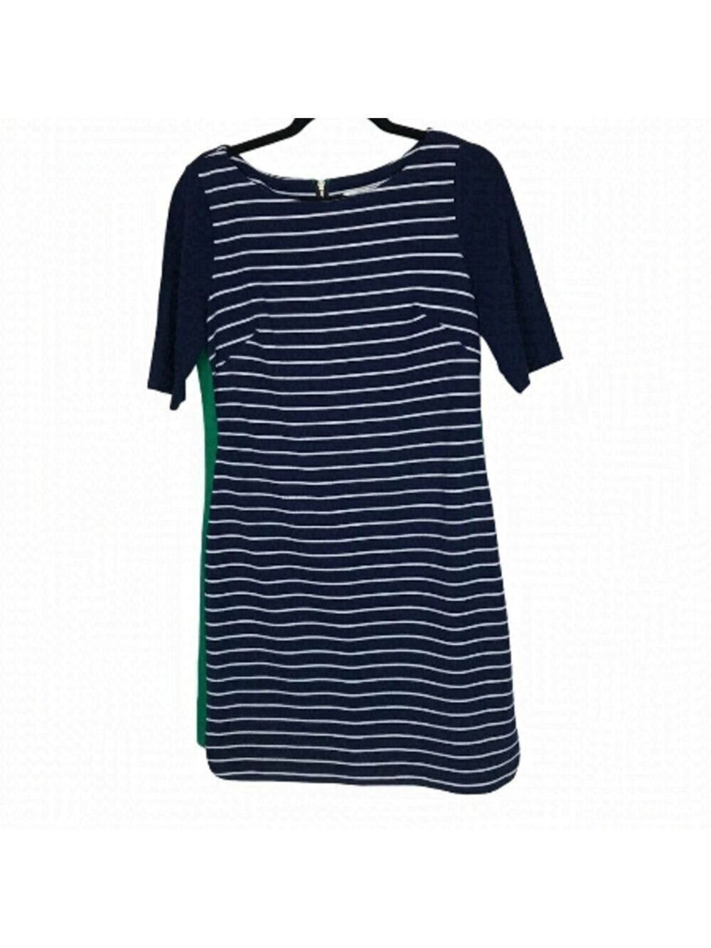 Eliza J Blue & White Striped Dress  Size 10